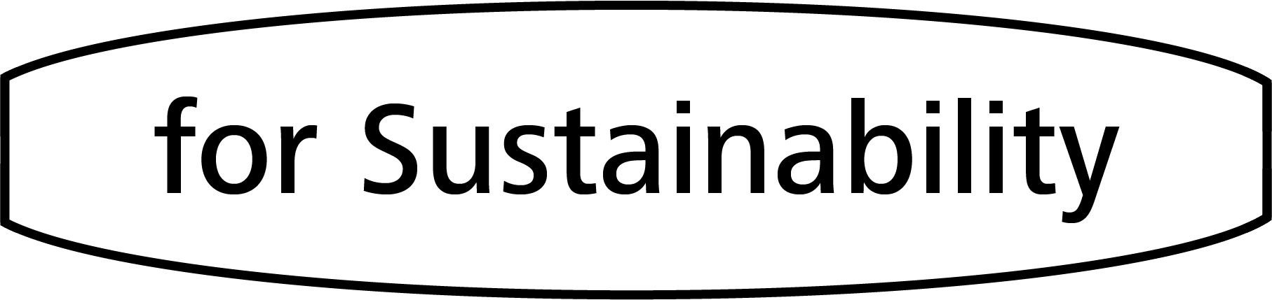 for Sustainability